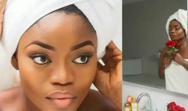 Checkout These Bathroom Photos Of Bisola That Got Everybody Tripping